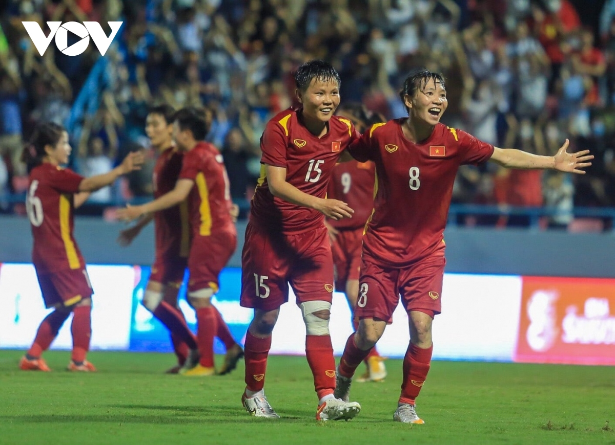 Đội tuyển nữ Việt Nam quyết tâm cao trước trận bán kết với Myanmar